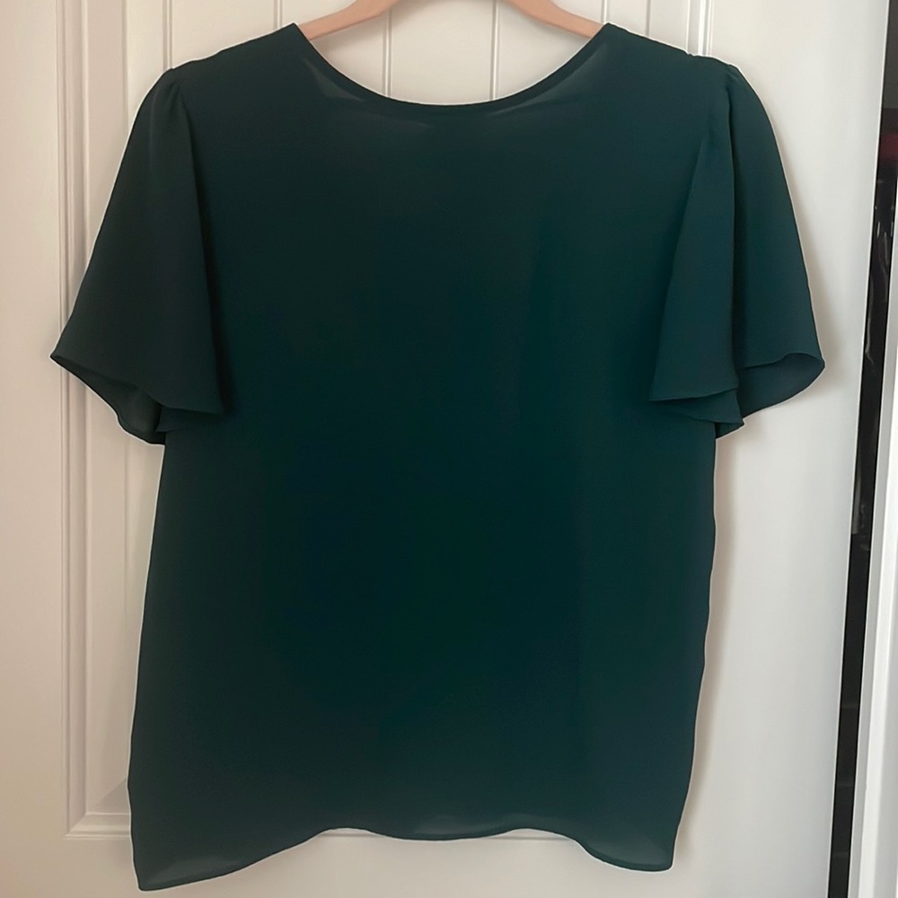 Loft Teal Blouse Size XS